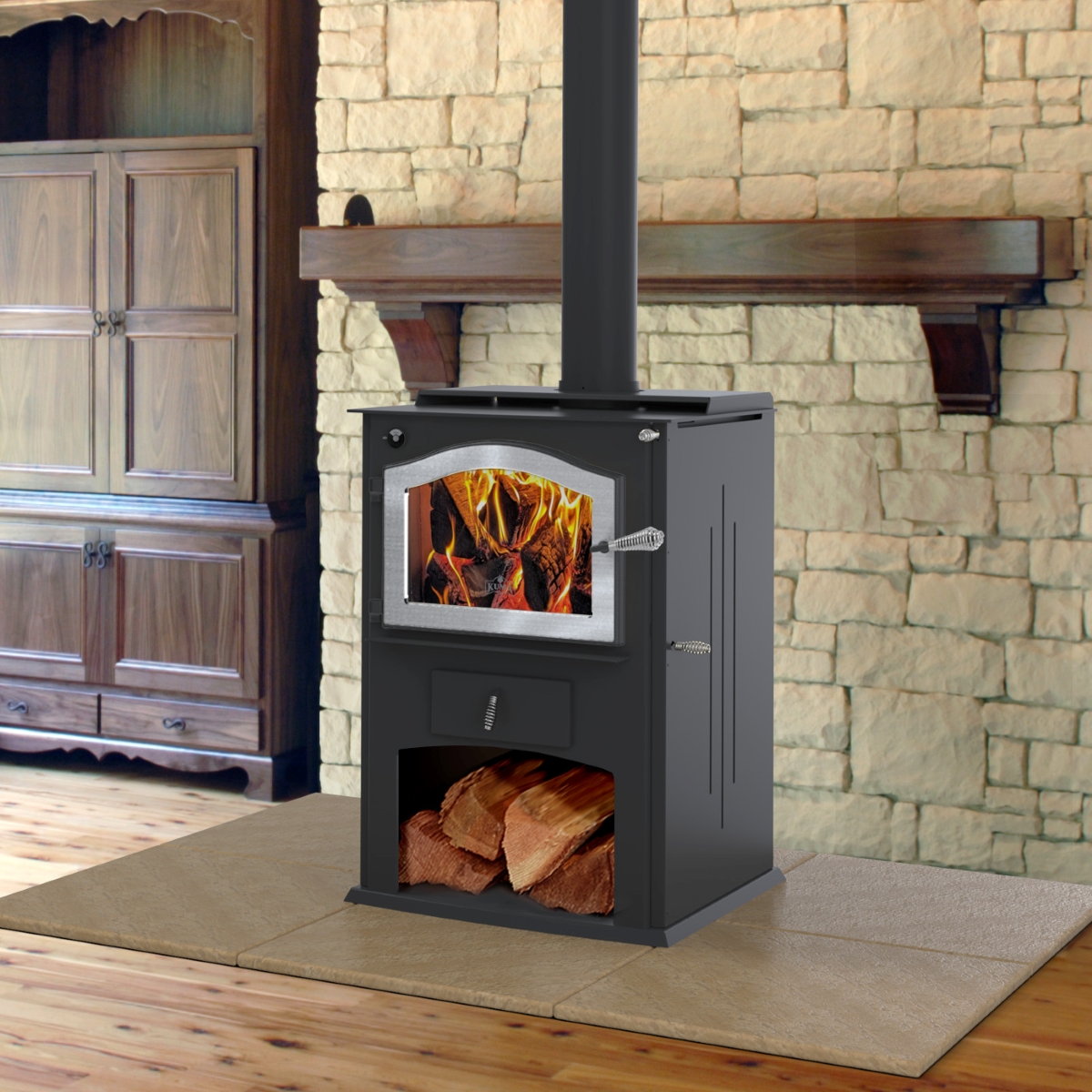 LE Wood Stoves, Freestanding LE Wood Stoves by Kuma Stoves